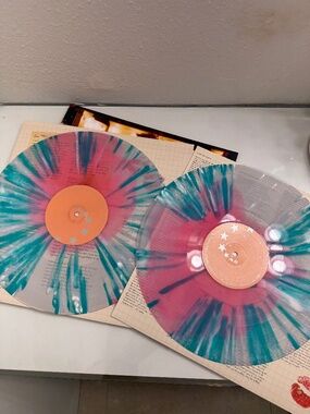 Chappell Roan Vinyl - Blood Records Pink & Teal Splatter